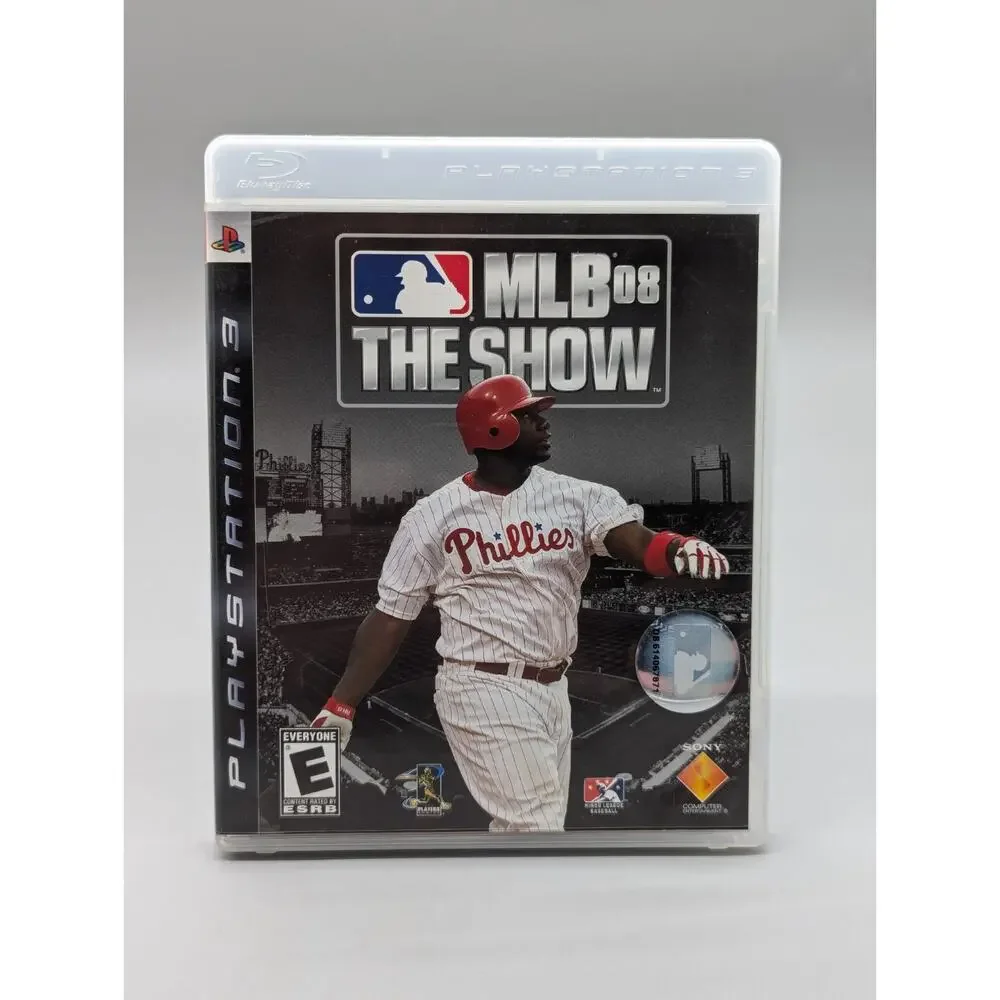 PS3 PlayStation 3 MLB The Show 08 & MLB The Show 12 Tested Game Lot of 2